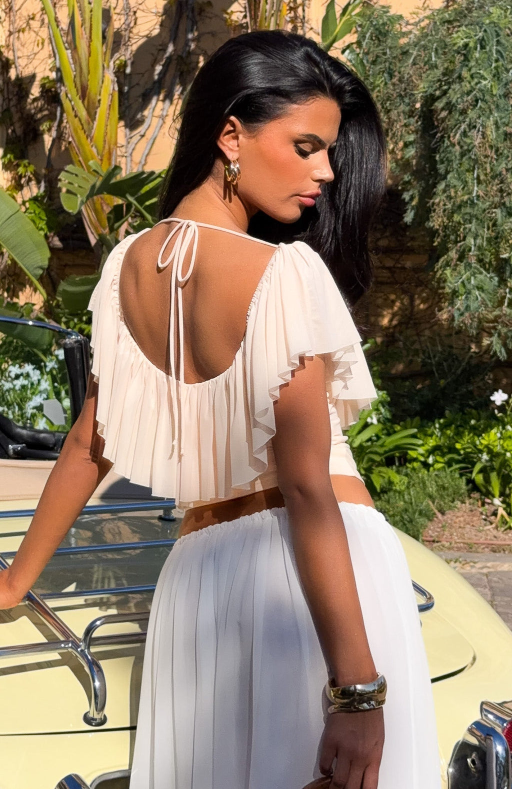 White Fox Breezy Belle Top Cream