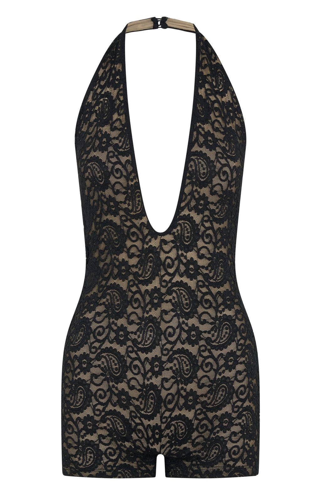 White Fox Runway Love Playsuit Black