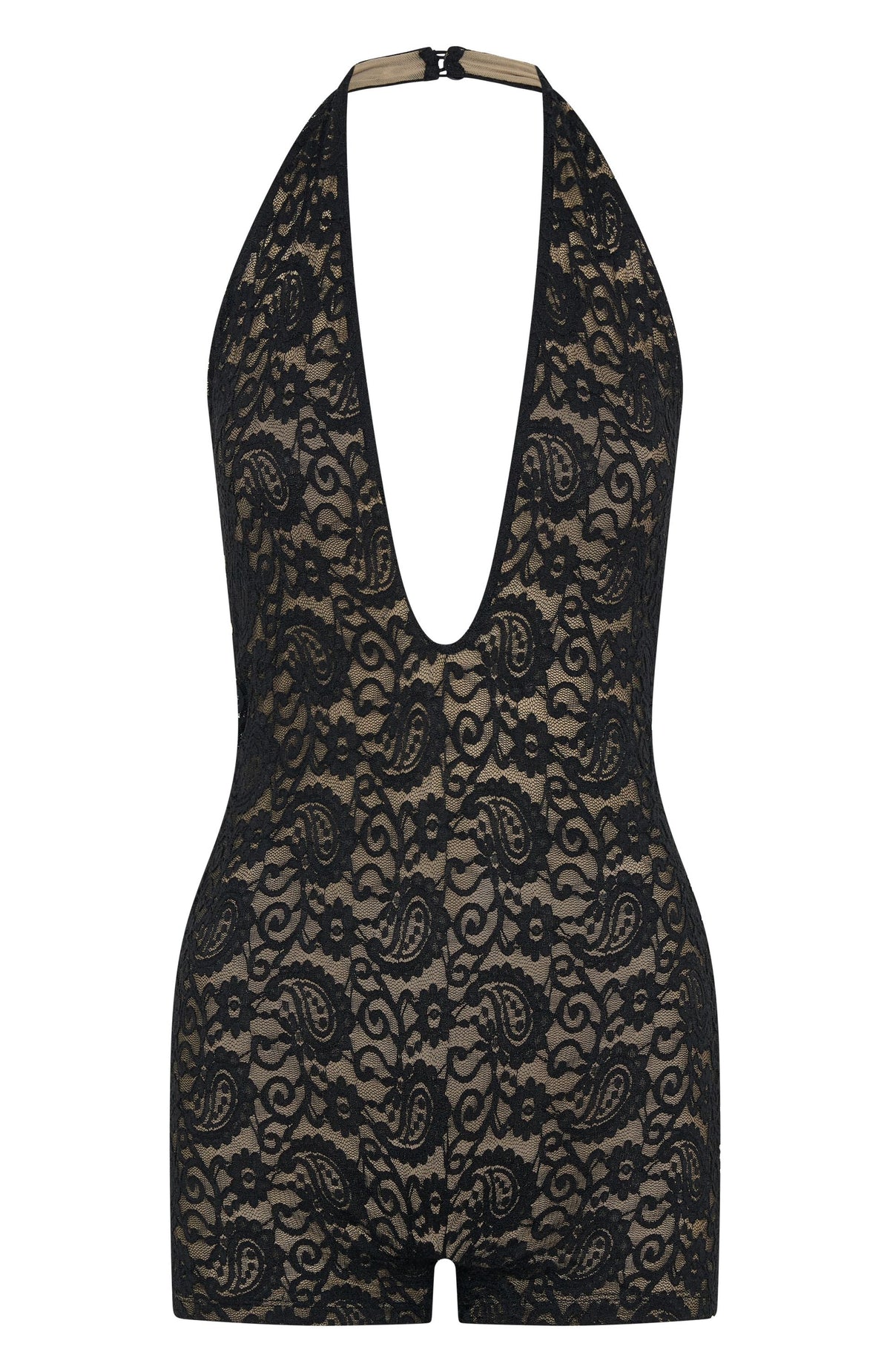 White Fox Runway Love Playsuit Black