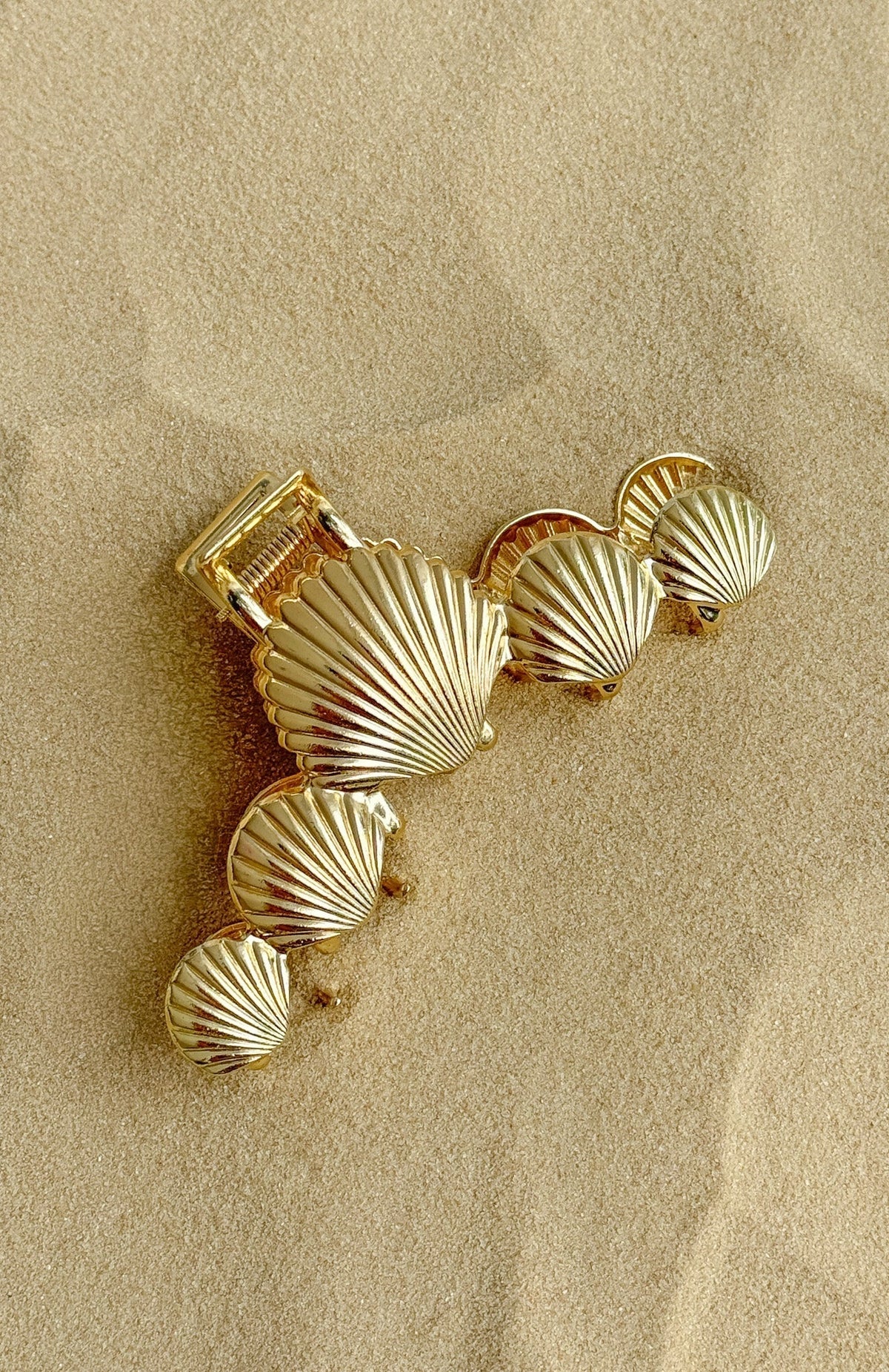 White Fox Ebba Hair Clip Gold