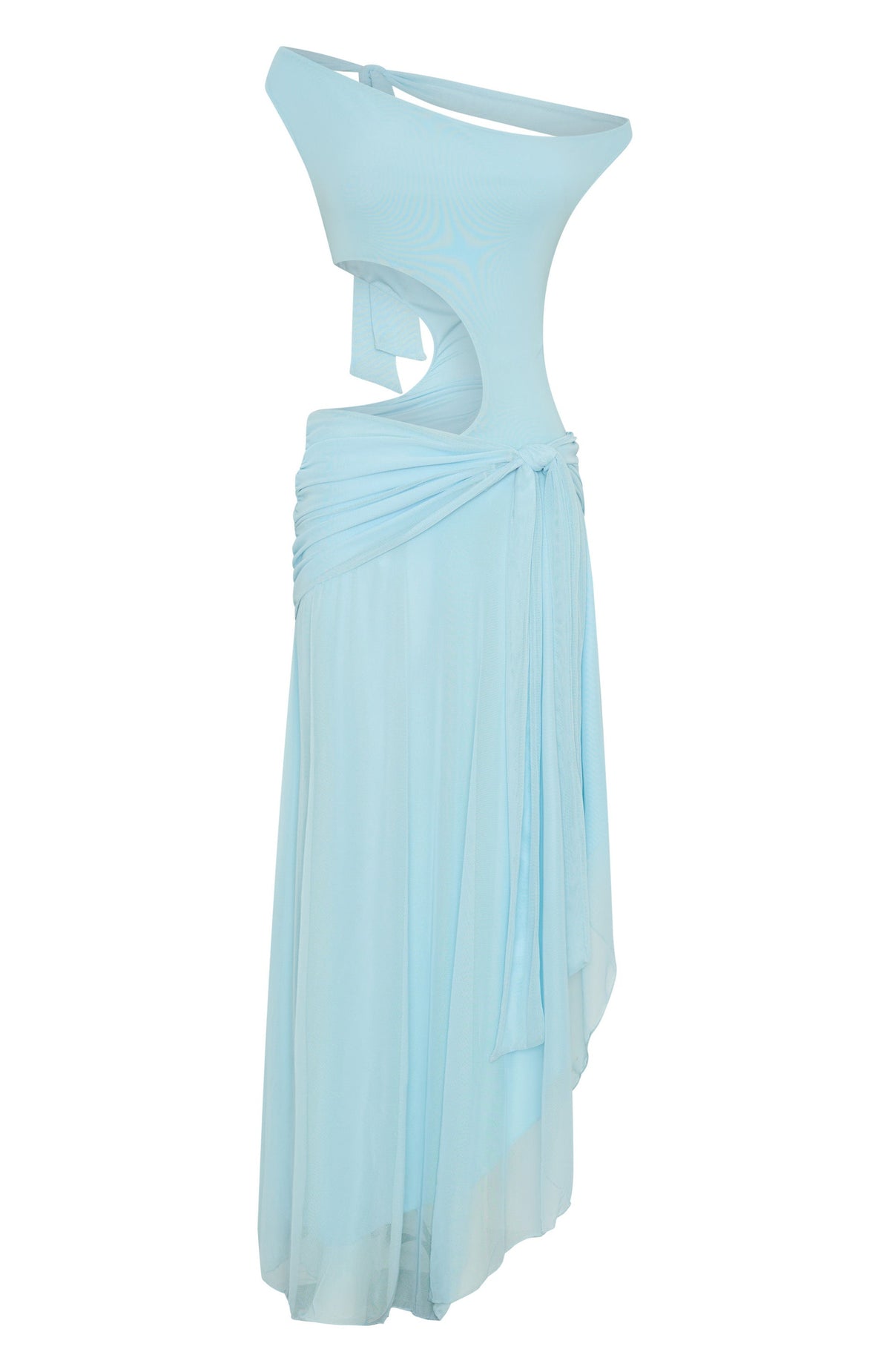 White Fox Florence Fling Maxi Dress Baby Blue