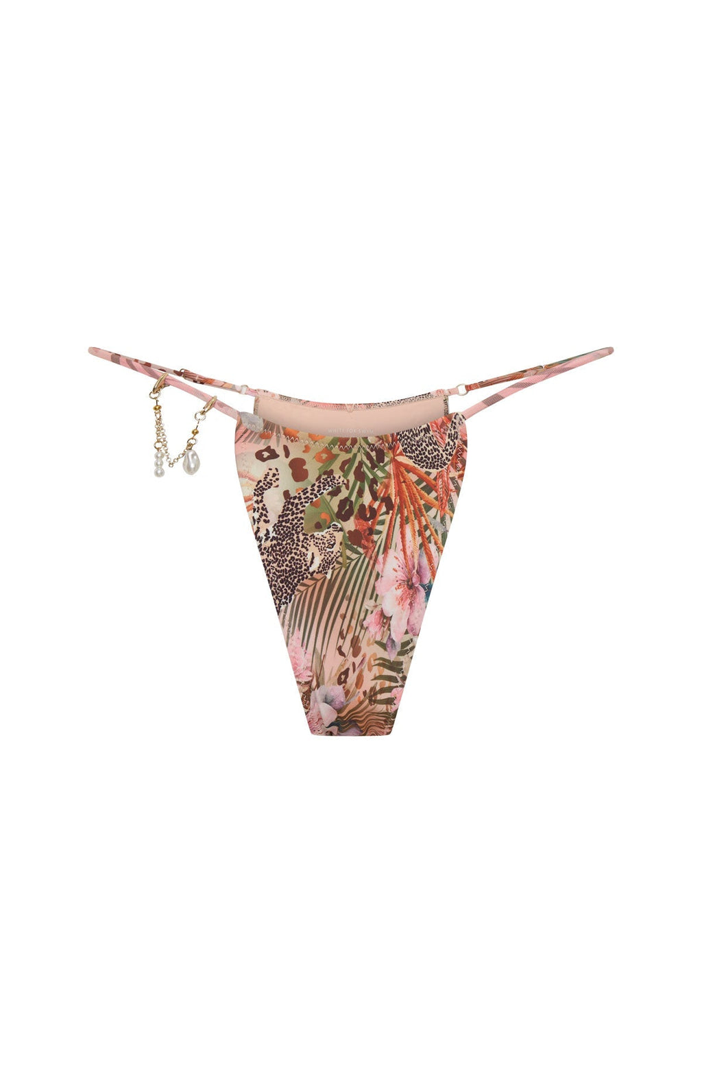 White Fox Cabarita Bottoms Feline Flora