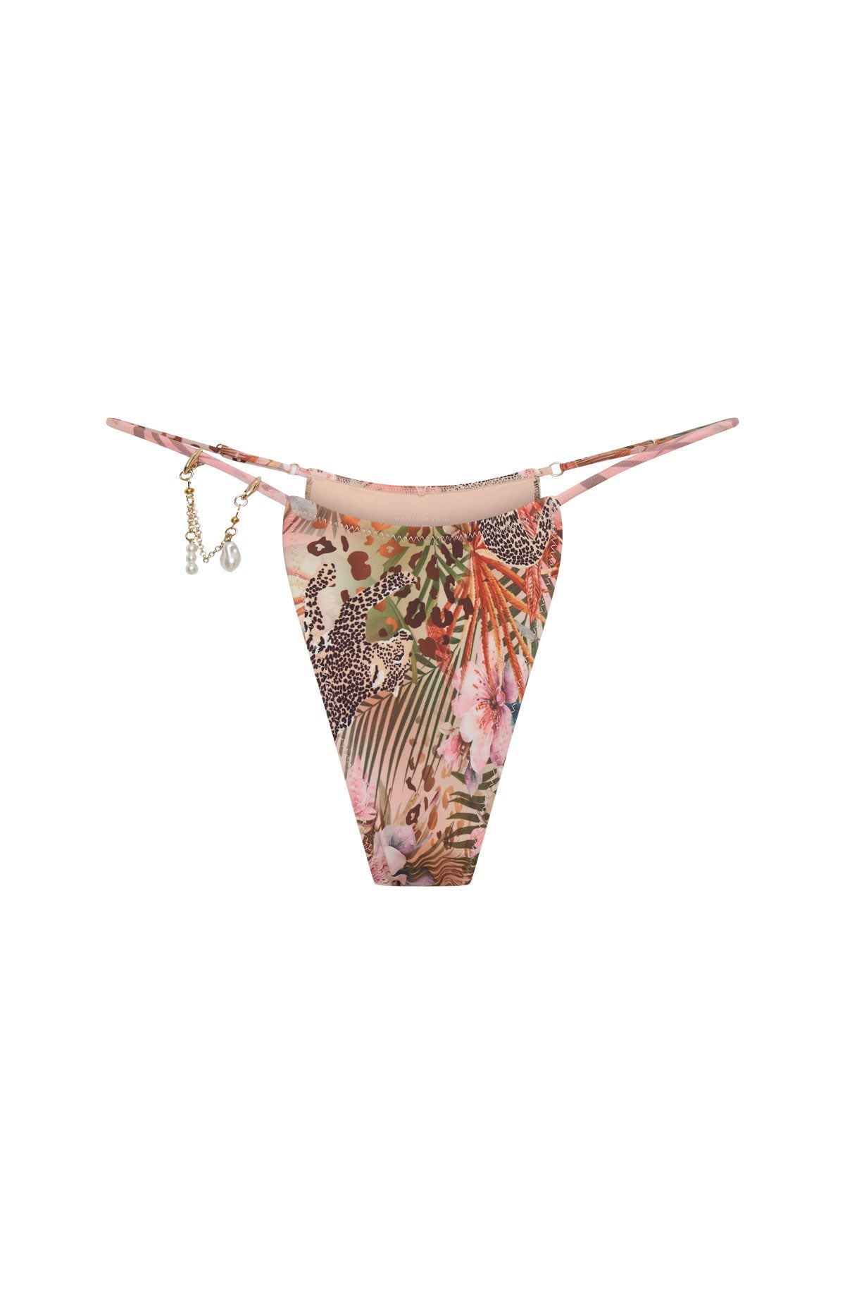 White Fox Cabarita Bottoms Feline Flora