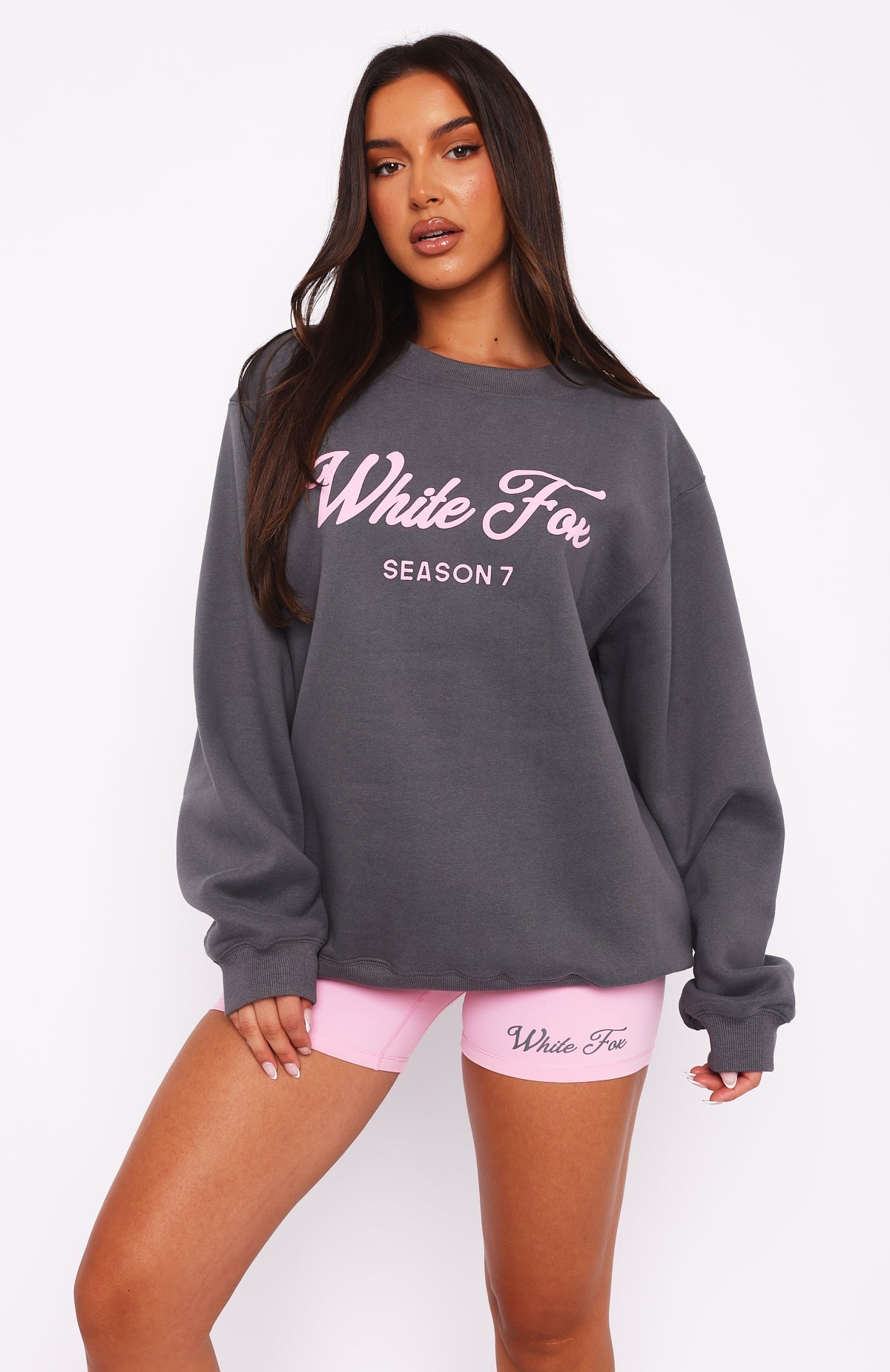 White Fox Season 7 Oversized Sweater Monument