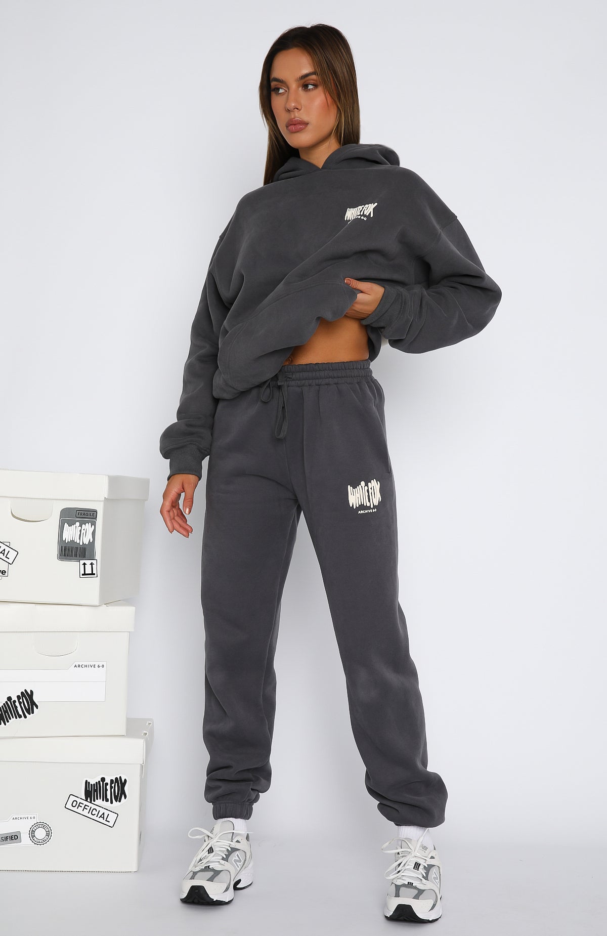 White Fox Archive 6.0 Sweatpants Ash