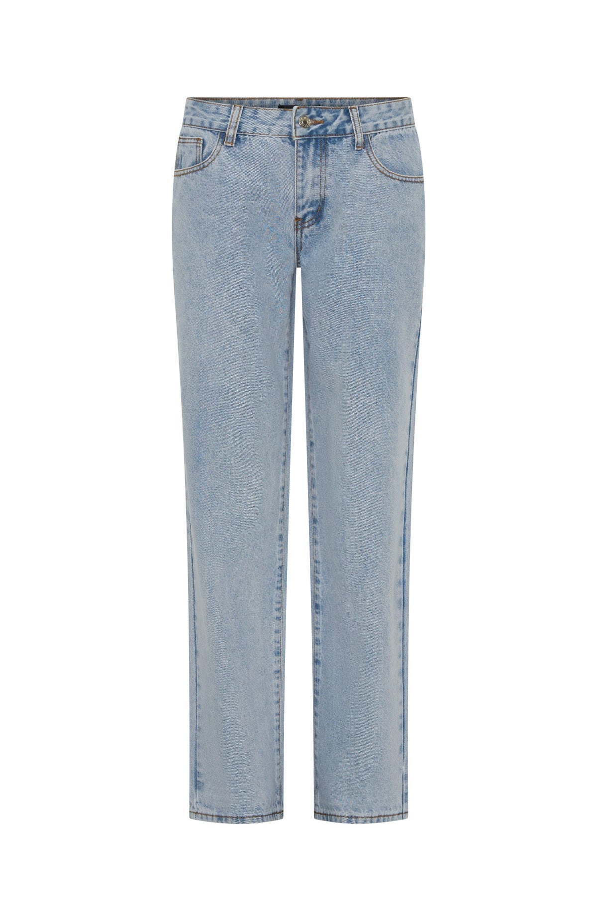 White Fox Bring The Style Low Rise Wide Leg Jeans Glacier Blue Wash