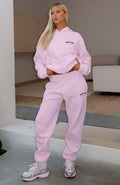 White Fox Lucky Thirteen Cheyenne Sweatpants Soft Pink
