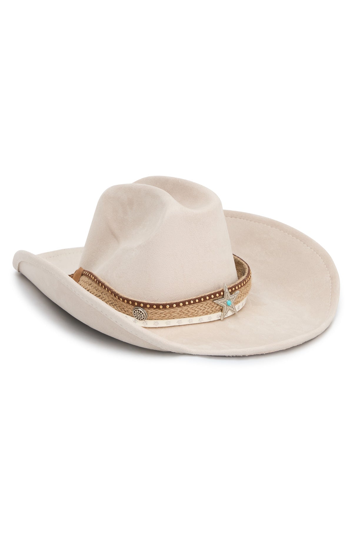 White Fox Addax Cowboy Hat Cream