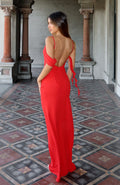 White Fox Love Blossoms Maxi Dress Red