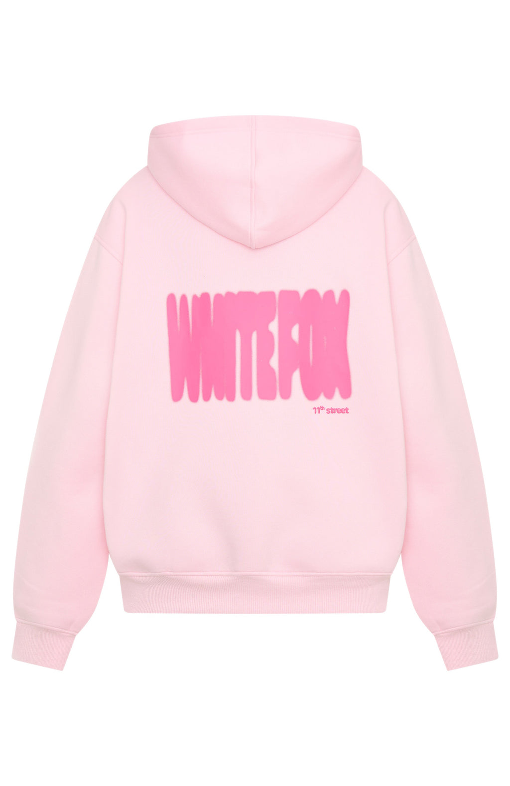 White Fox 11th Street New York Or Nowhere Oversized Hoodie Pink Sugar