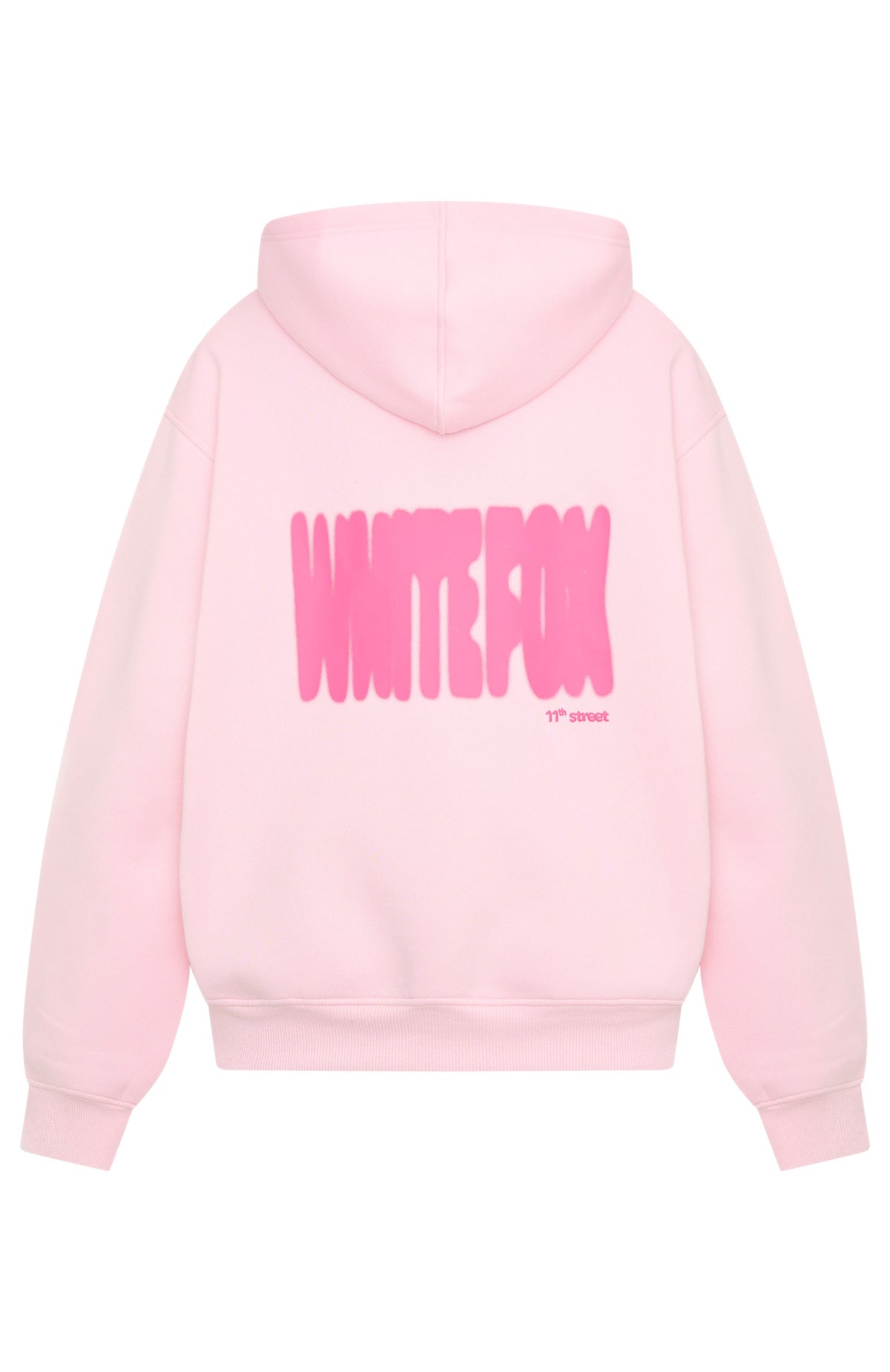 White Fox 11th Street New York Or Nowhere Oversized Hoodie Pink Sugar