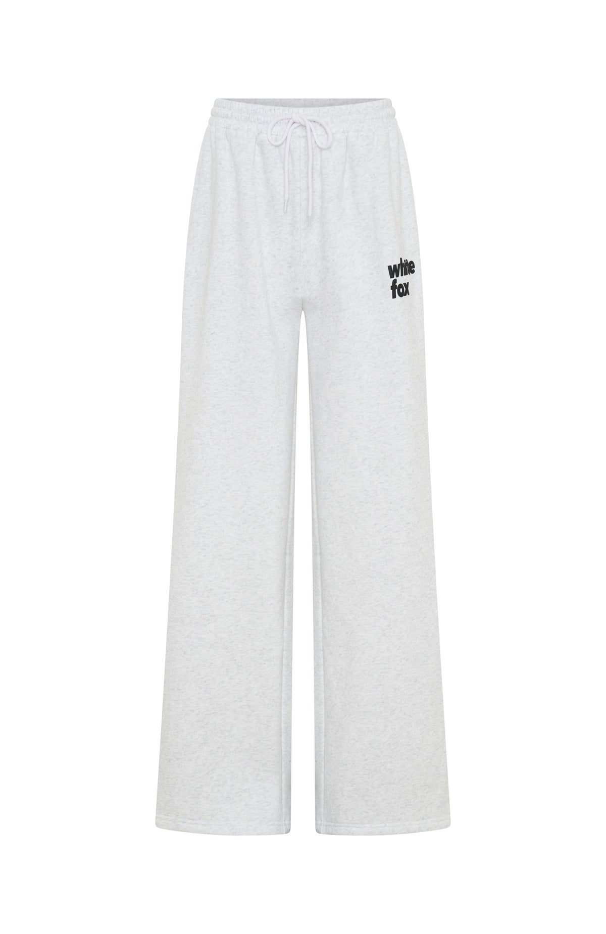 White Fox From The Archives Charli Wide Leg Sweatpants Grey Marle