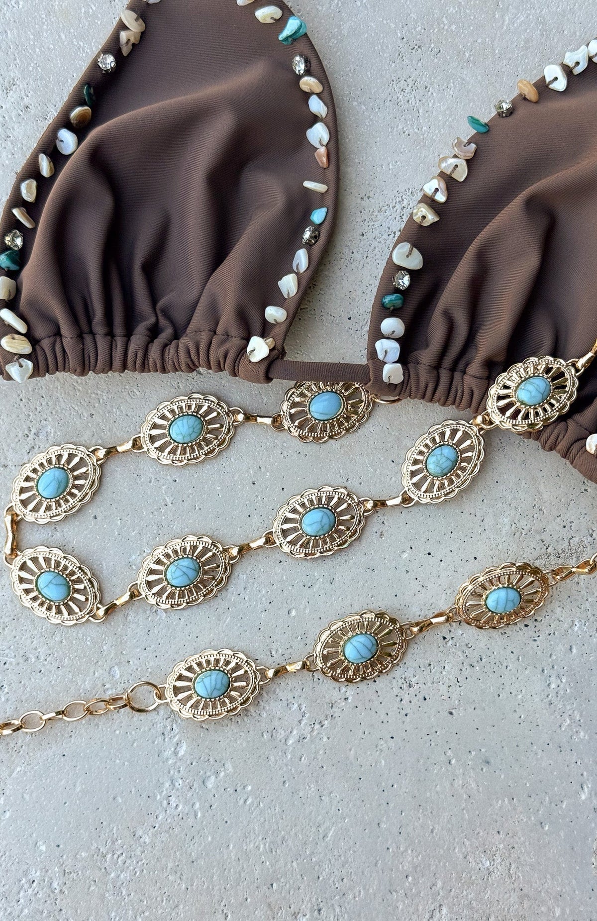White Fox Thando Body Chain Gold