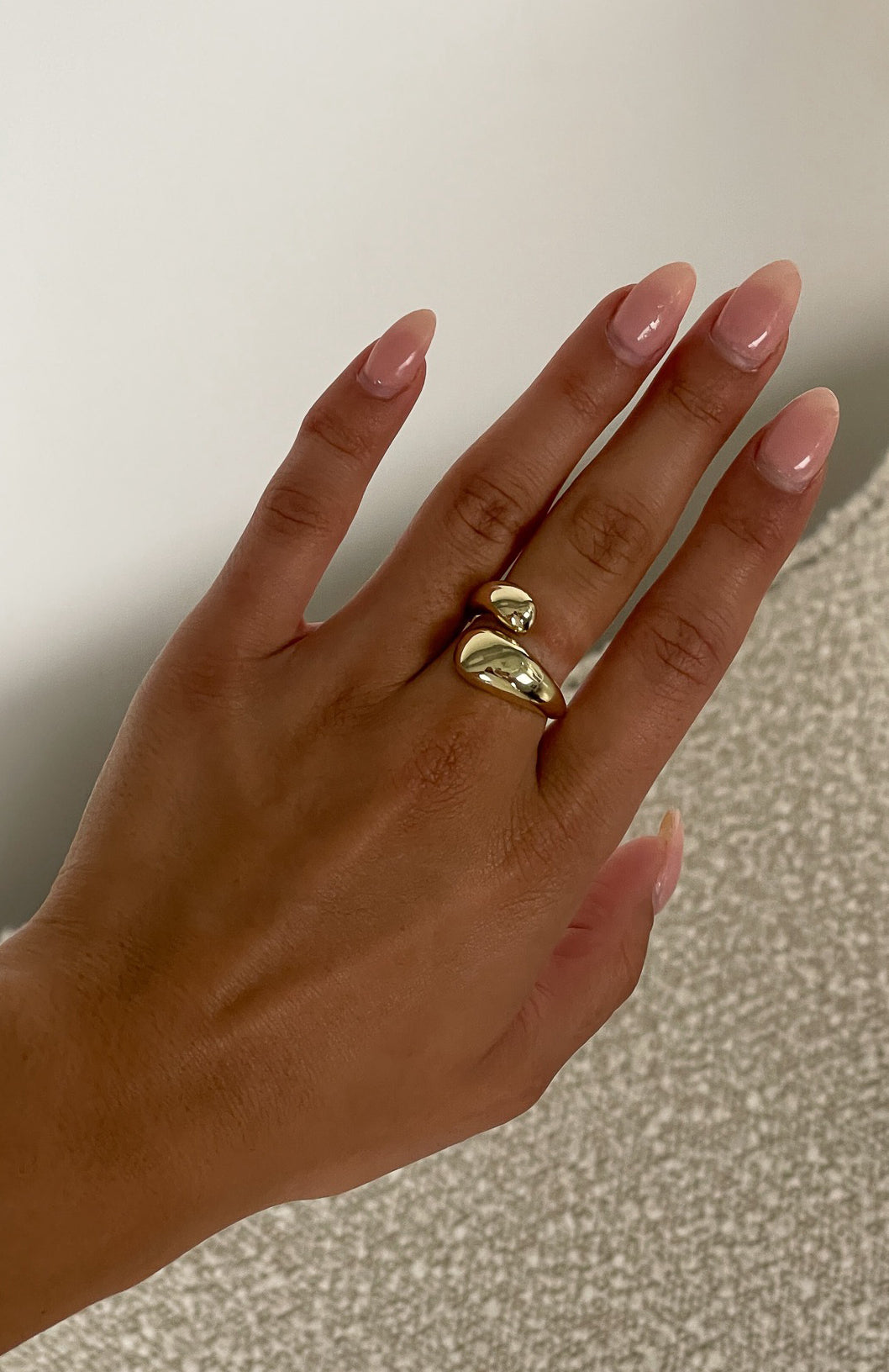 White Fox Milana Ring Gold