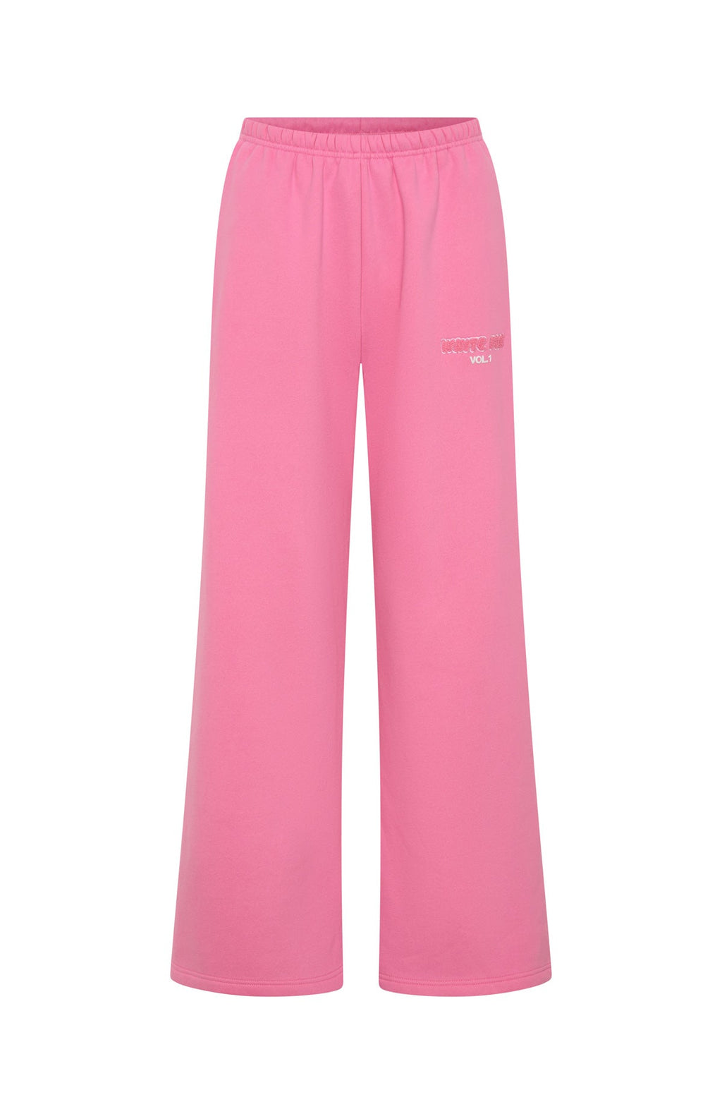 White Fox Vol. 1 Wide Leg Sweatpants Bubblegum