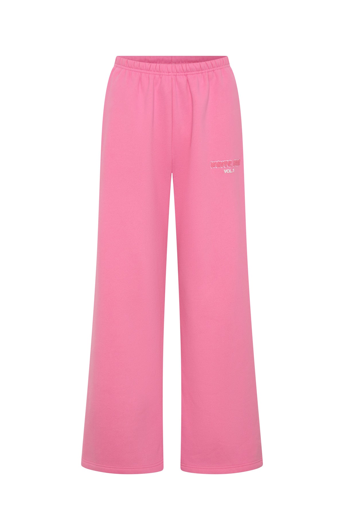 White Fox Vol. 1 Wide Leg Sweatpants Bubblegum