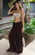 White Fox Bohemian Dream Pants Chocolate