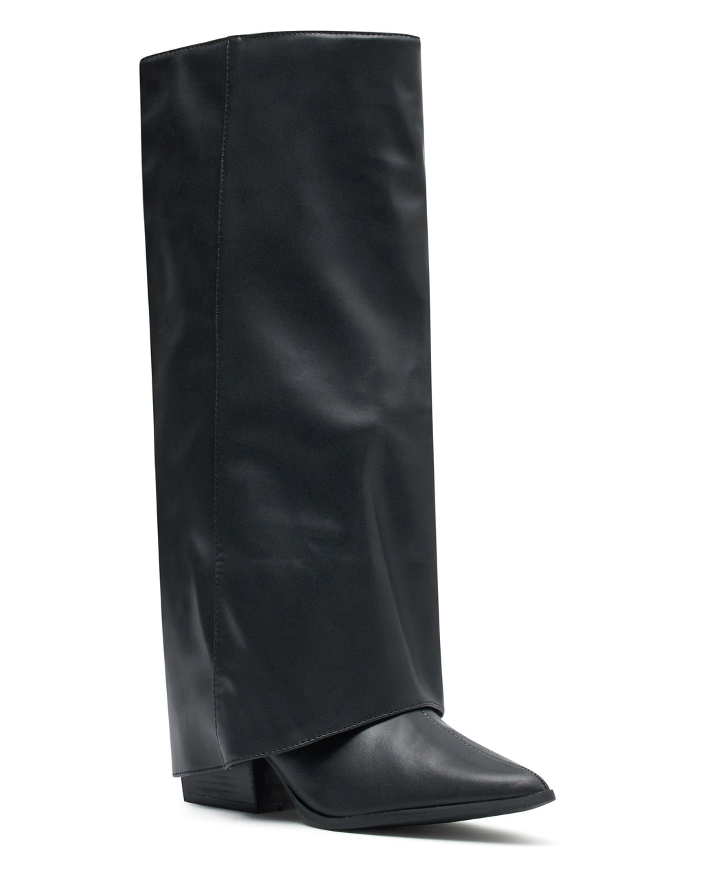 White Fox I'm That Girl Knee High Boots Black