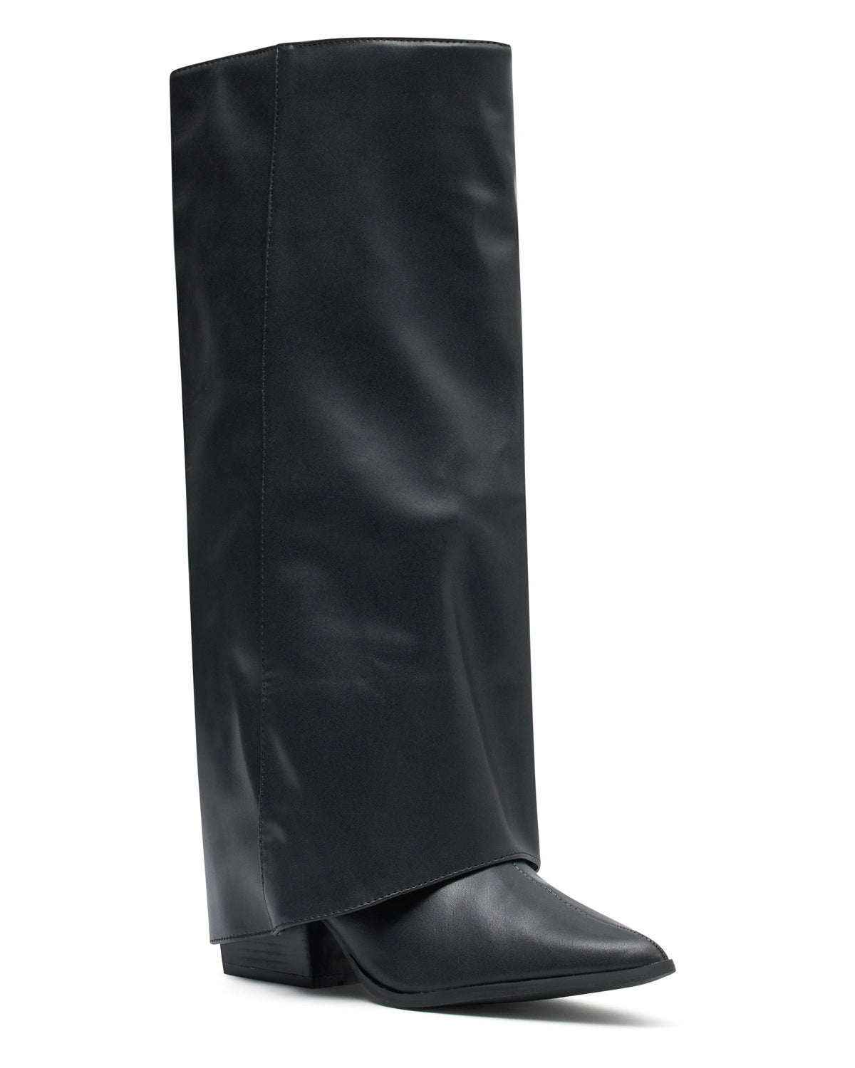 White Fox I'm That Girl Knee High Boots Black