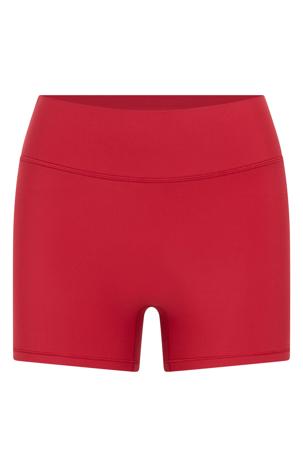White Fox Shift Mid Rise Shorts 3.5" Cherry Red
