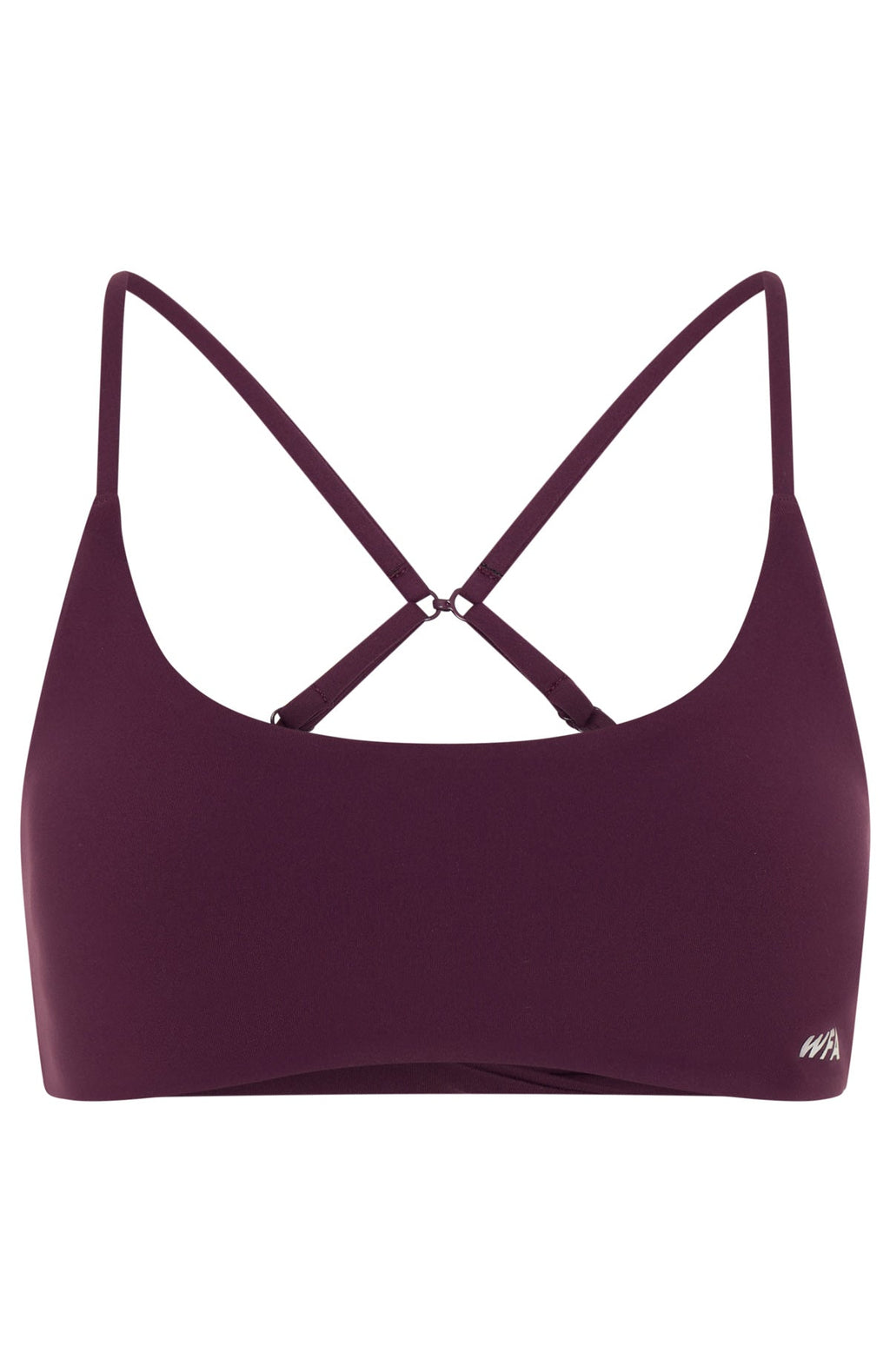 White Fox Motivate You Sports Bra Plum