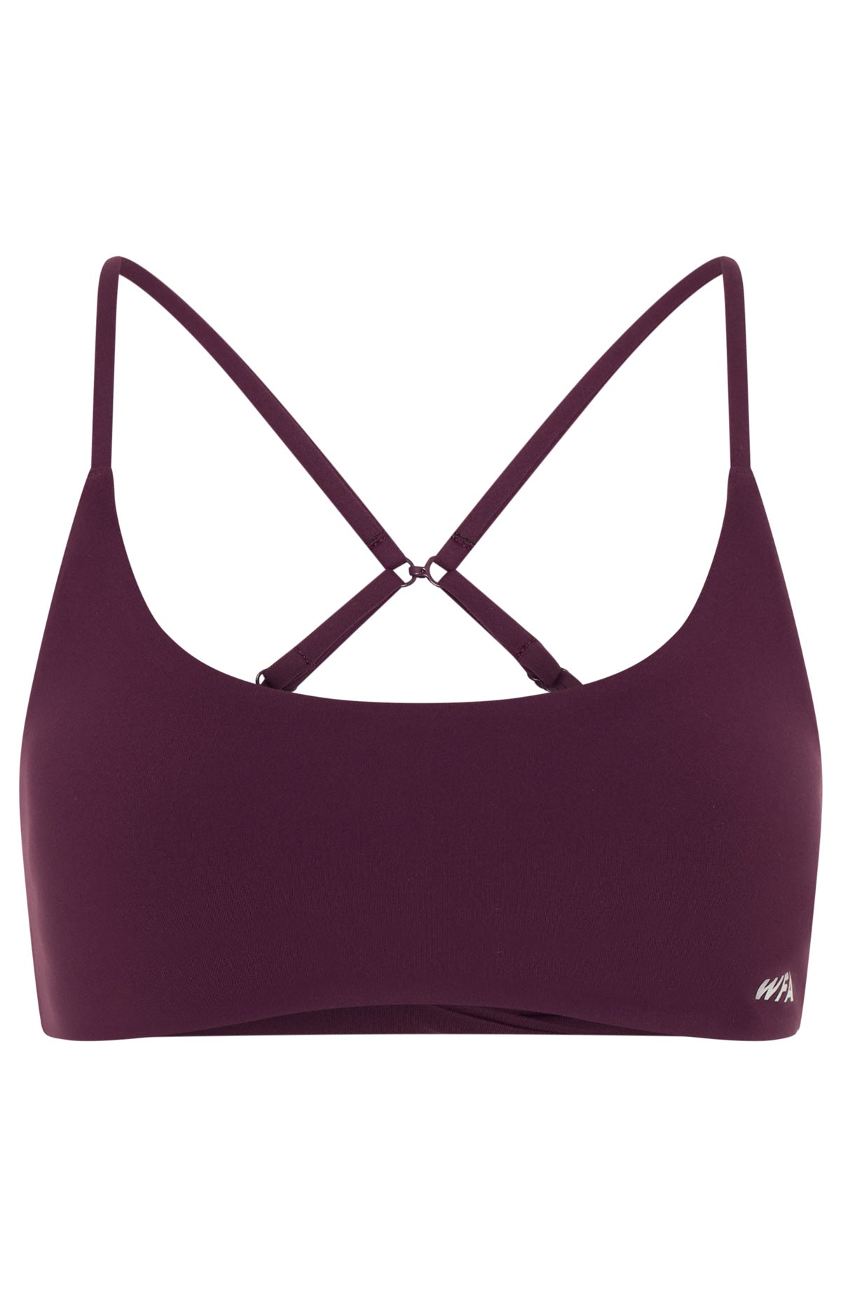 White Fox Motivate You Sports Bra Plum