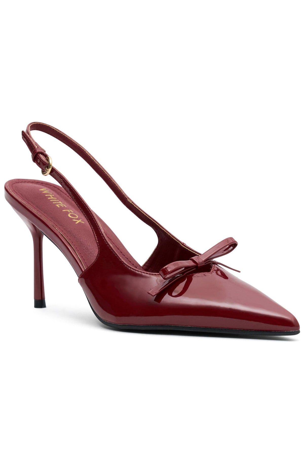 White Fox Make Me Blush Heels Cherry