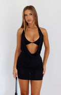White Fox Better Than Revenge Mini Dress Black