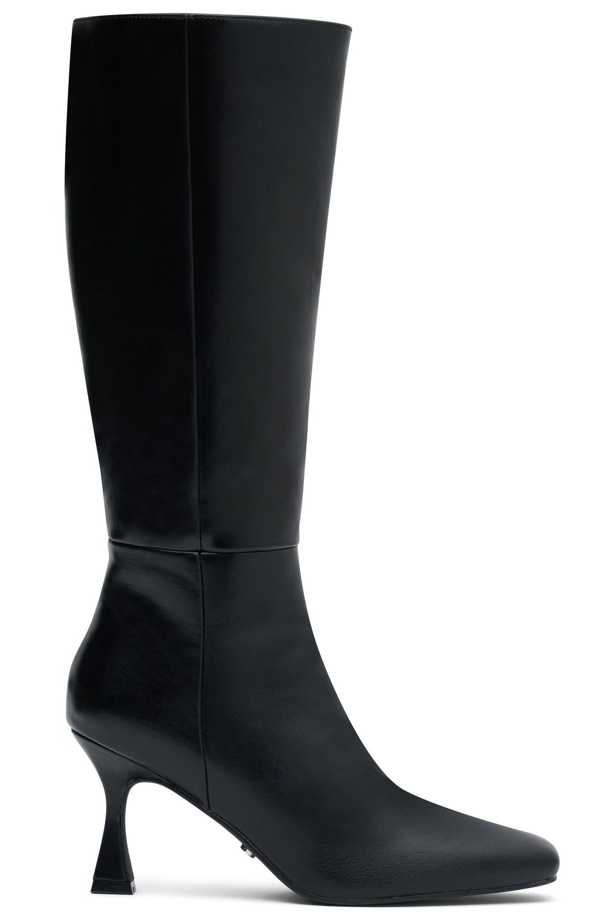 White Fox Johnson Knee High Boots Black