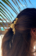 White Fox Ebba Hair Clip Gold