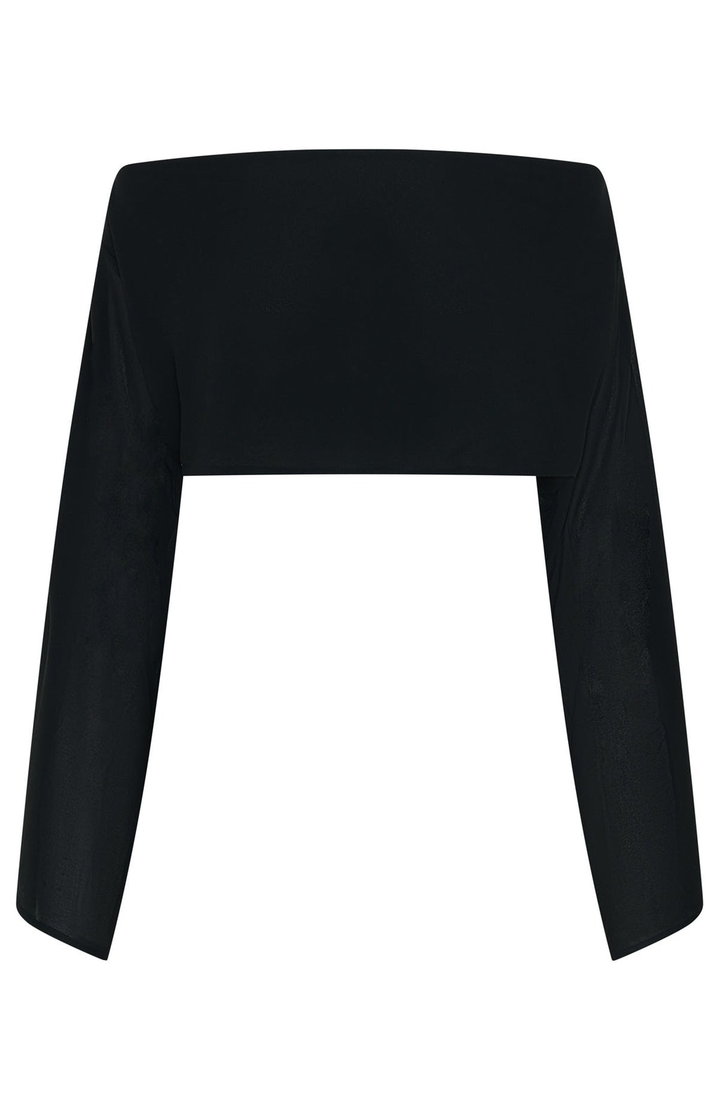 White Fox Desert Drifts Long Sleeve Top Black