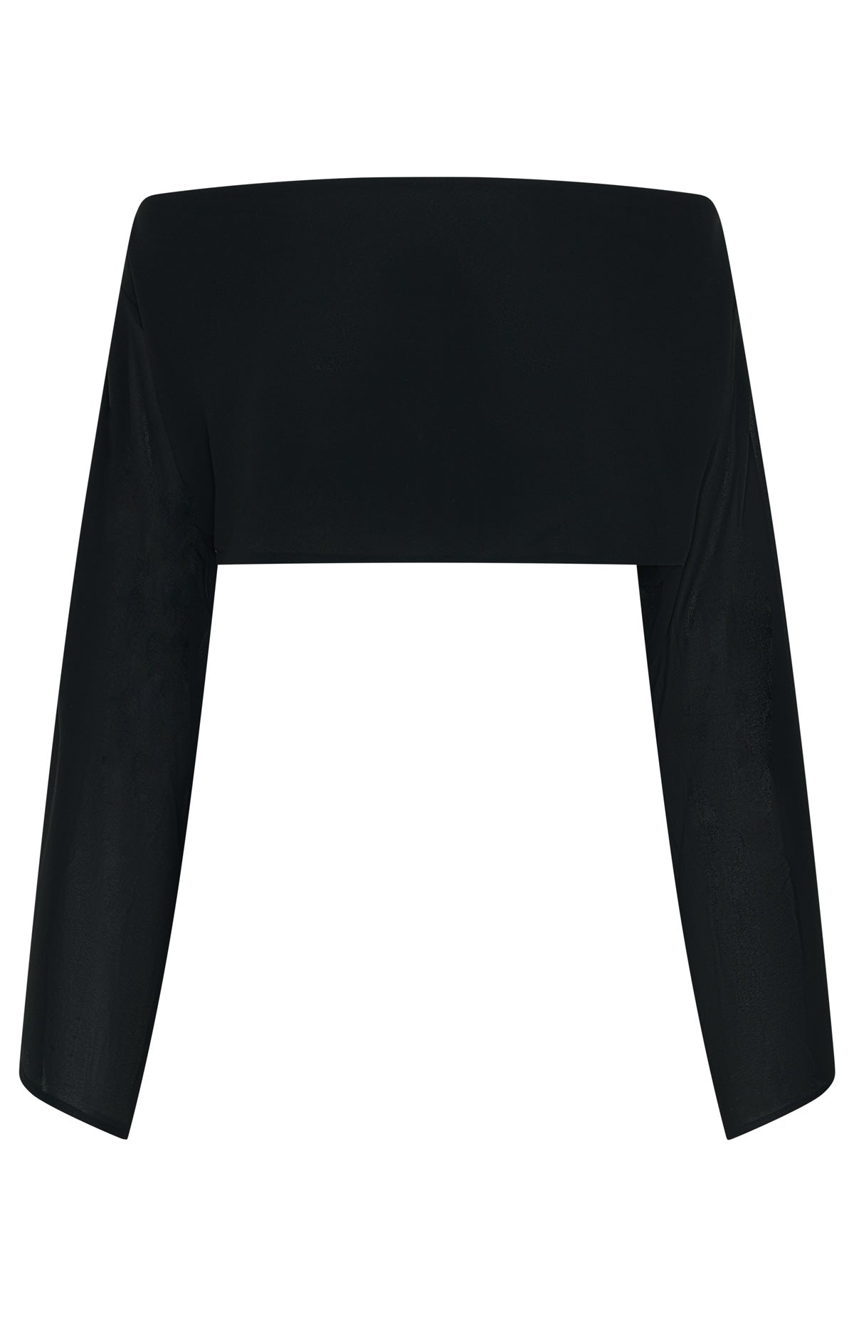 White Fox Desert Drifts Long Sleeve Top Black