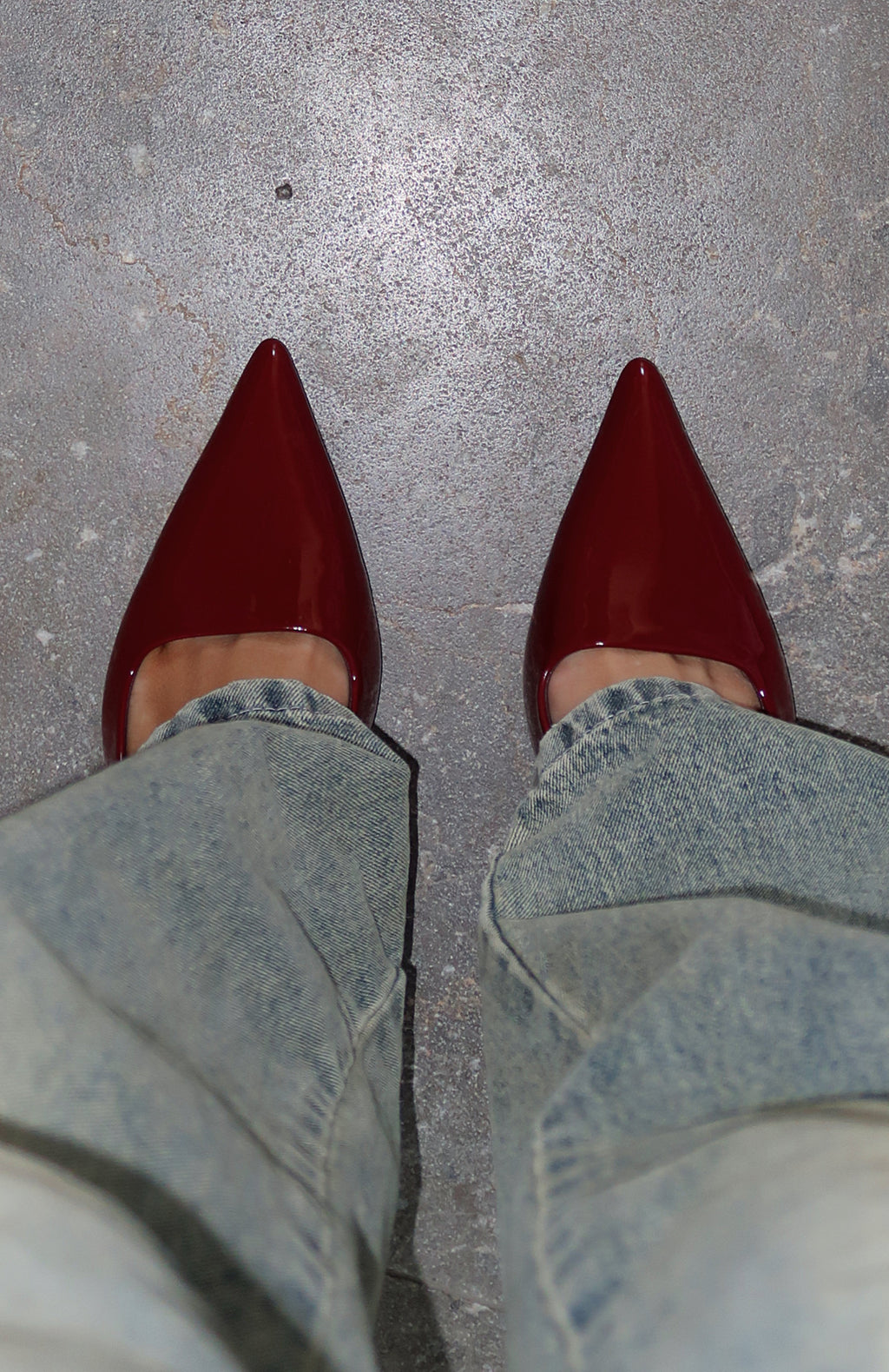 White Fox Tayte Slingback Heel Cherry Cola
