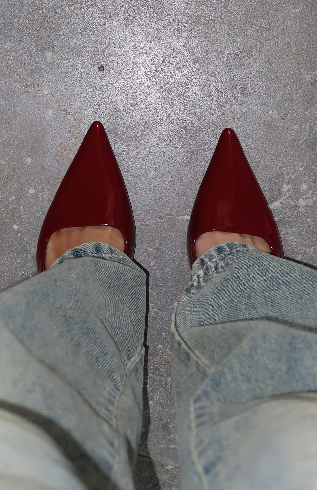 White Fox Tayte Slingback Heel Cherry Cola
