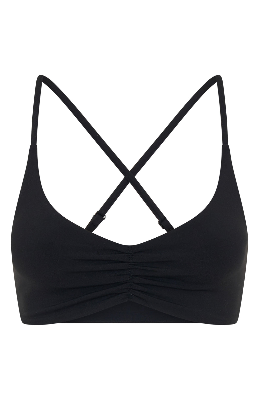 White Fox Fusion Sports Bra Black