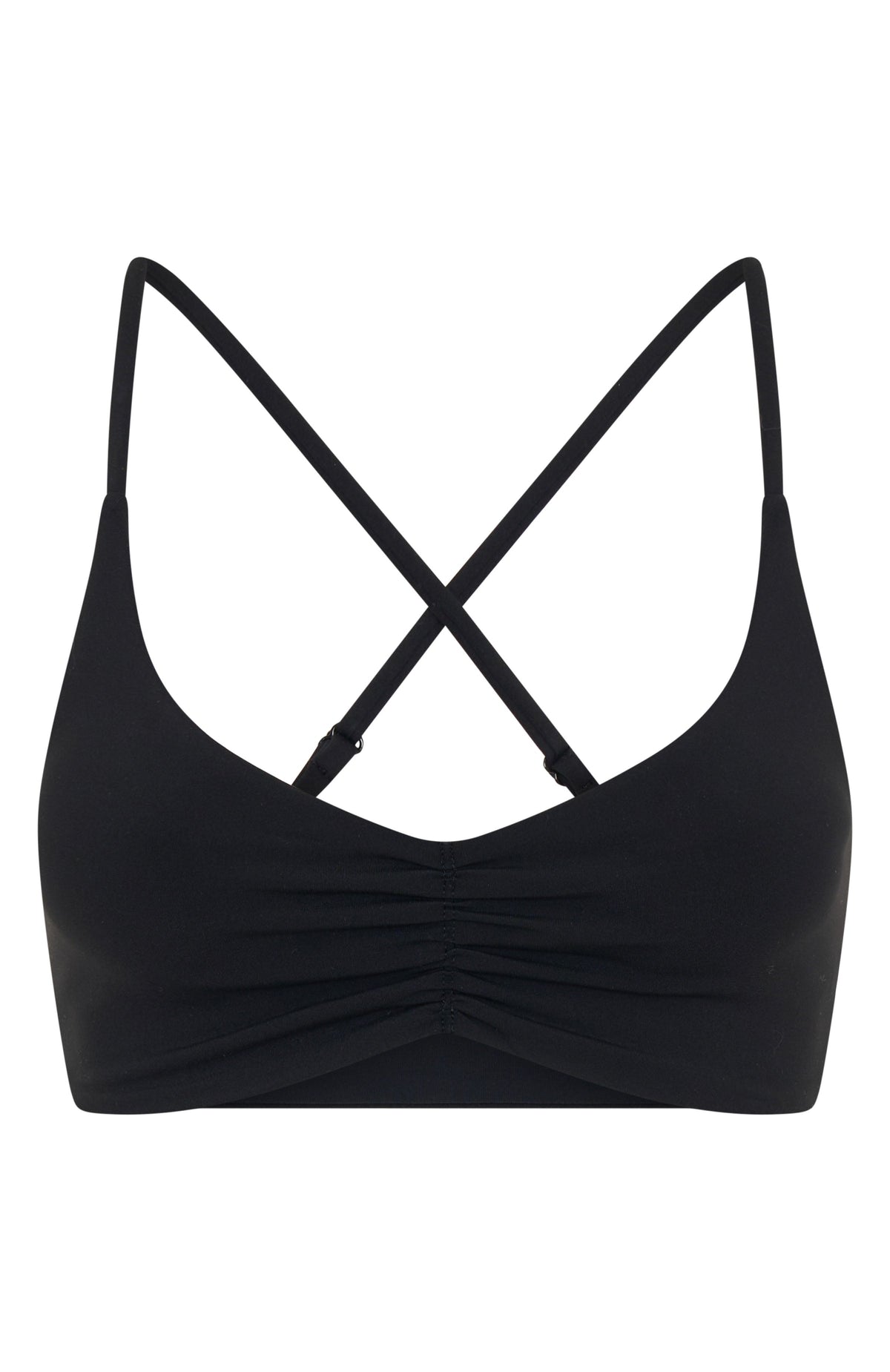 White Fox Fusion Sports Bra Black