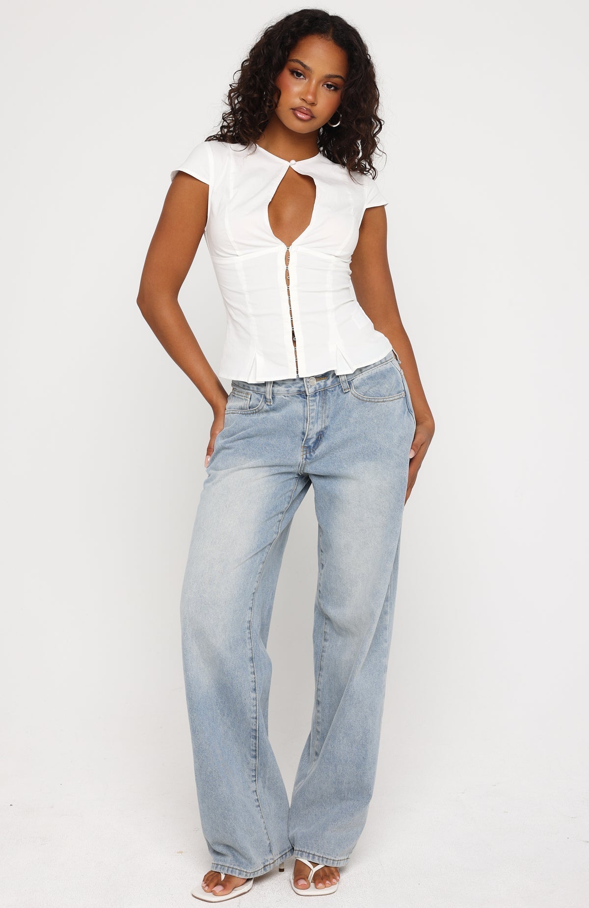 White Fox Another Chance Top White