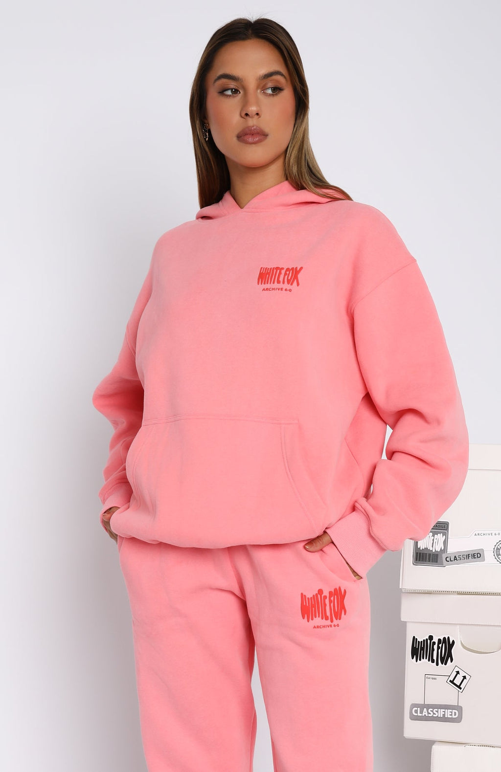 White Fox Archive 6.0 Oversized Hoodie Melon