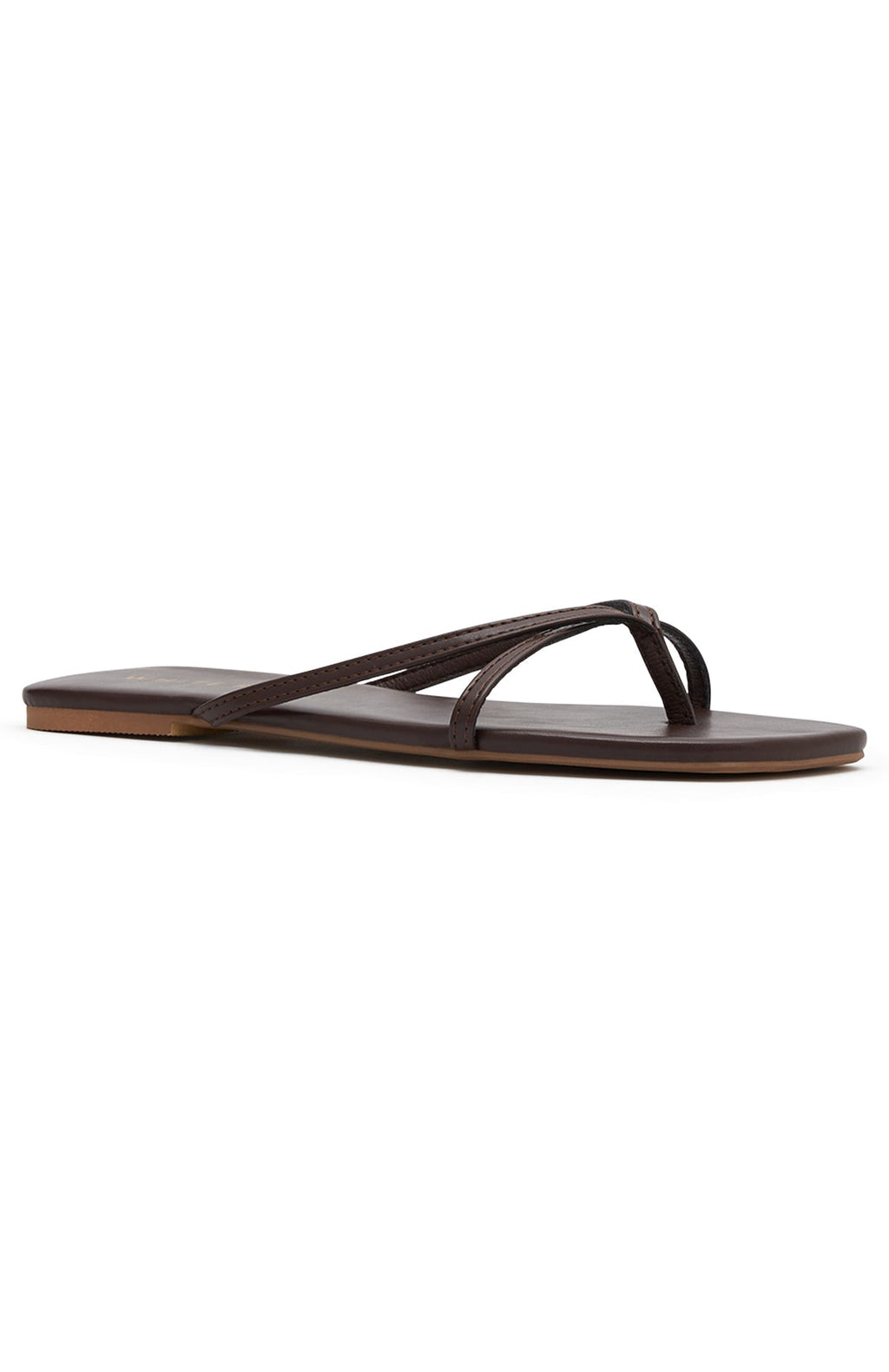 White Fox Ailani Thong Sandals Chocolate