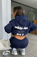 White Fox Era 8 Oversized Hoodie Nautical