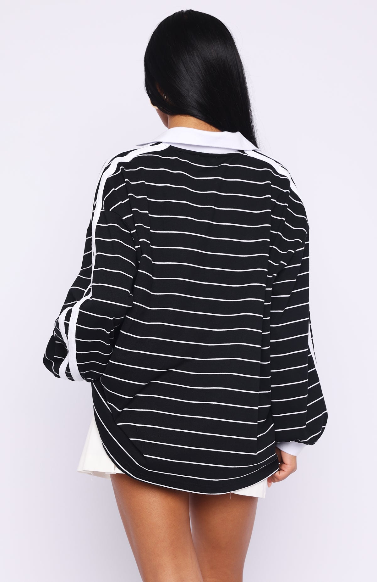 White Fox Come My Way Long Sleeve Jersey Black