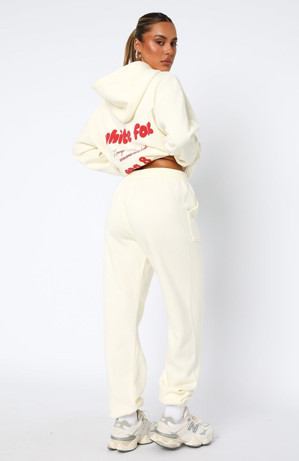 White Fox Era 8 Sweatpants Cherry Cream