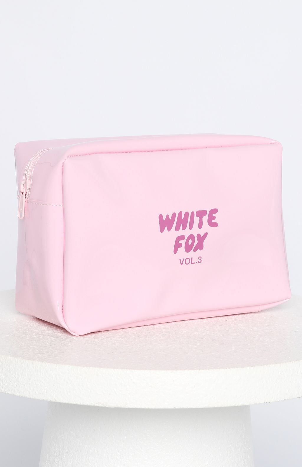 White Fox Emily Cosmetic Bag Pink