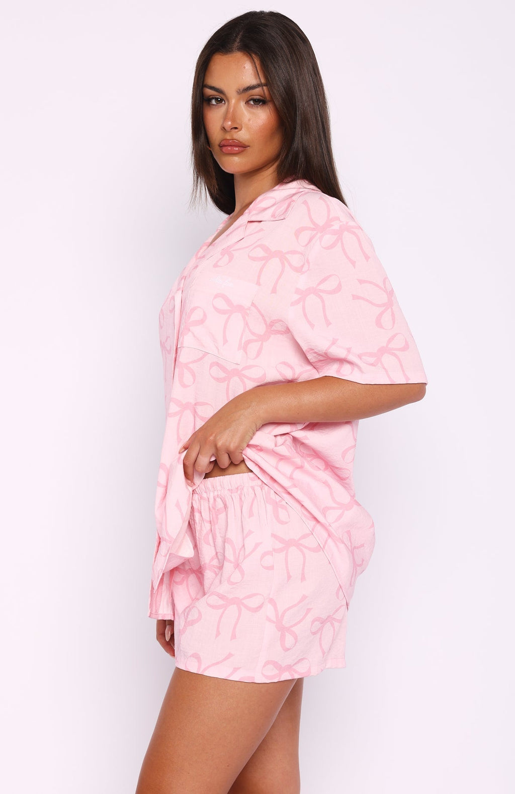 White Fox Offline Pyjama Set Posy Bow