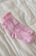 White Fox Which One Socks Pink