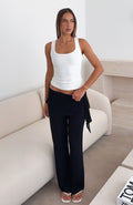 White Fox Start Me Up Pants Black