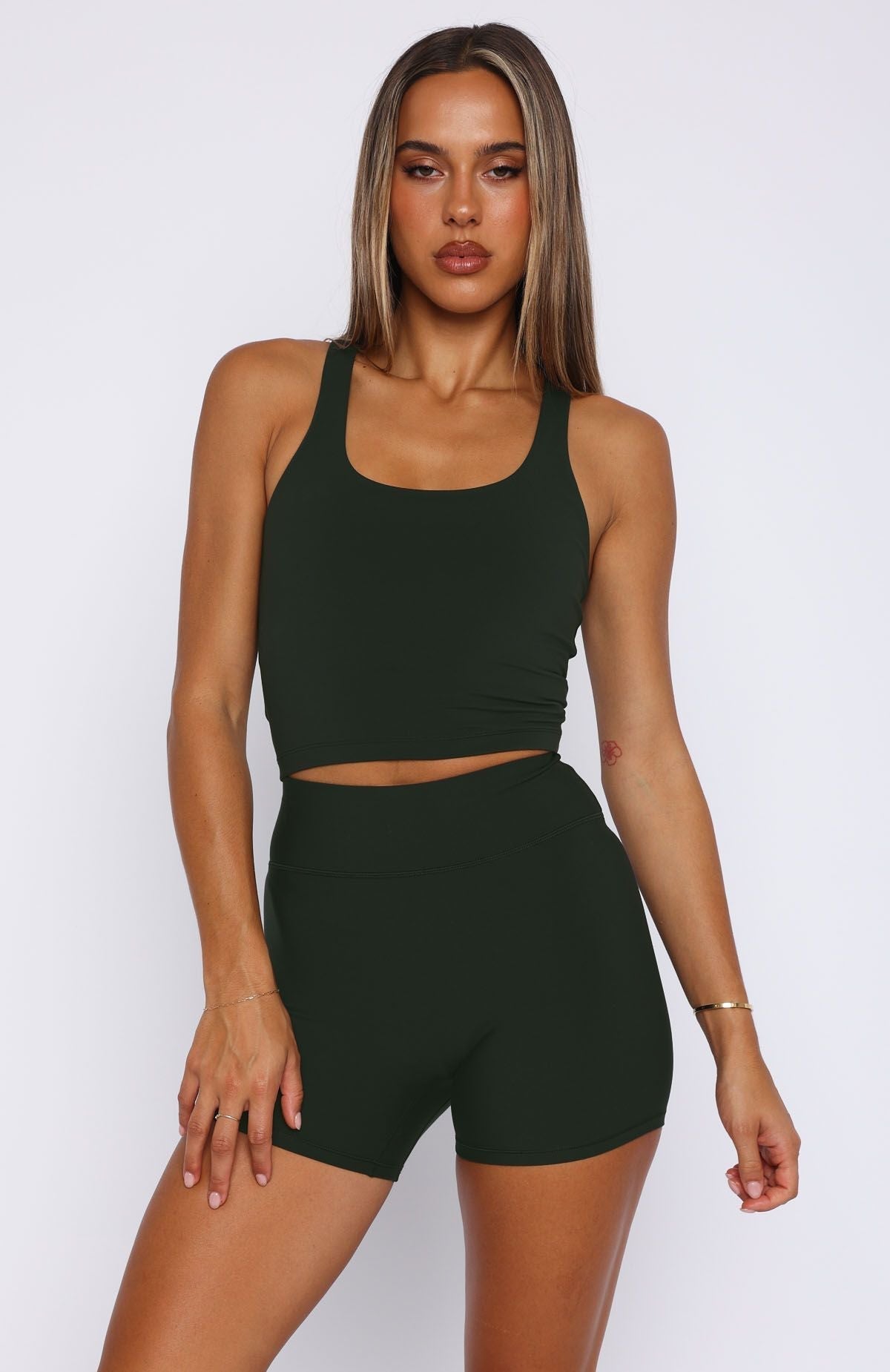 White Fox Work It Out Active Tank Forest