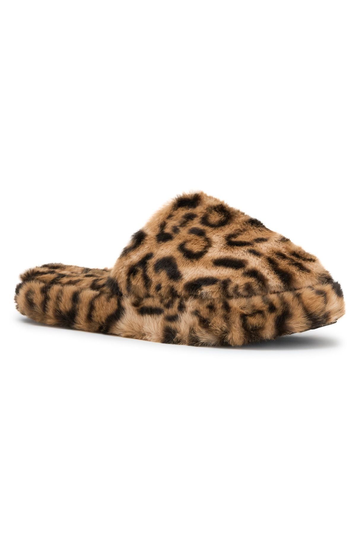 White Fox Carly Slippers Leopard