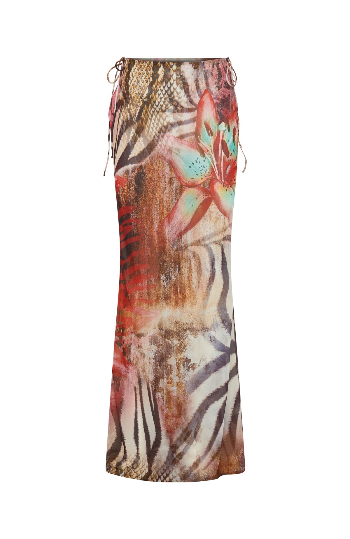 White Fox Luminous Maxi Skirt Savage Bloom