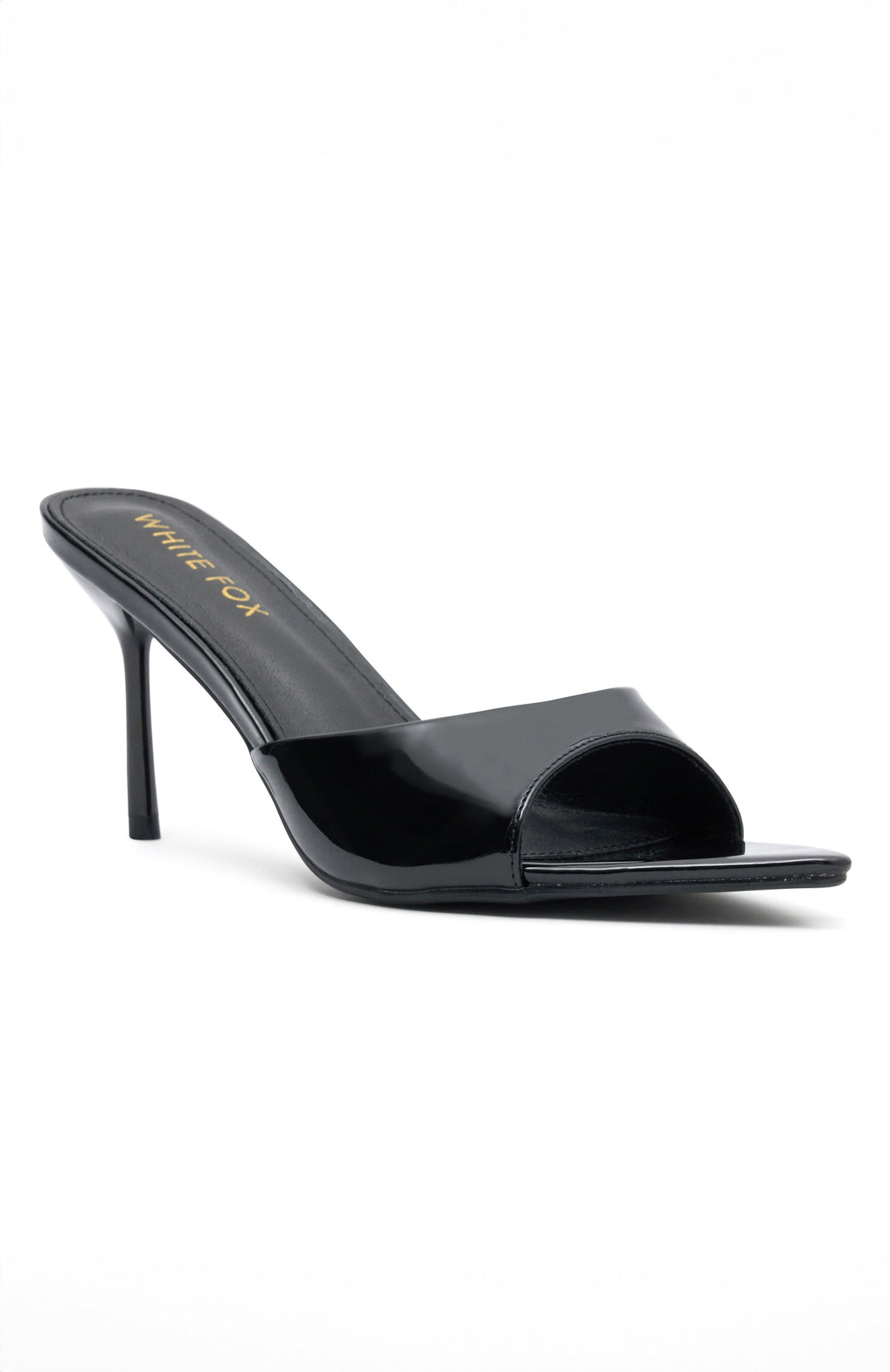 White Fox Drive Them Wild Heels Black
